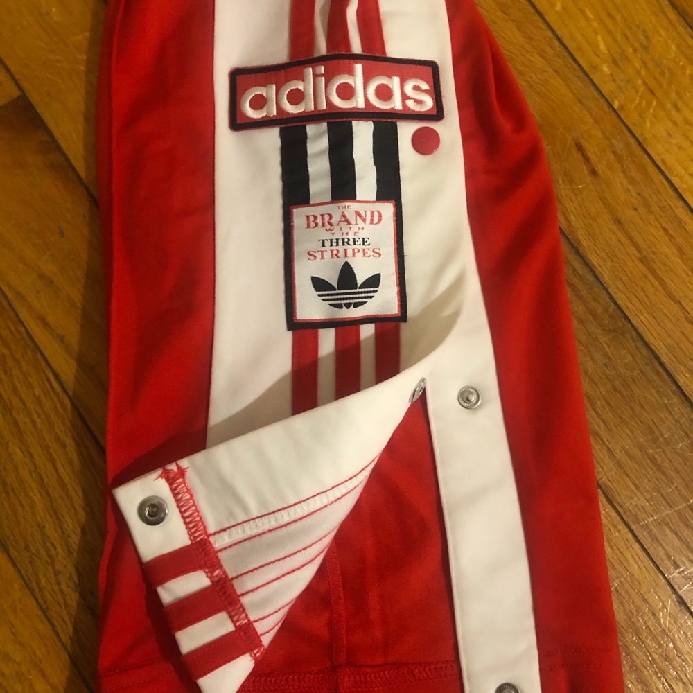 Adidas Red Breakaway Basketball Pants